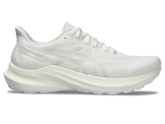 Women's Asics GT-2000 12, White/White, 7.5 B Medium