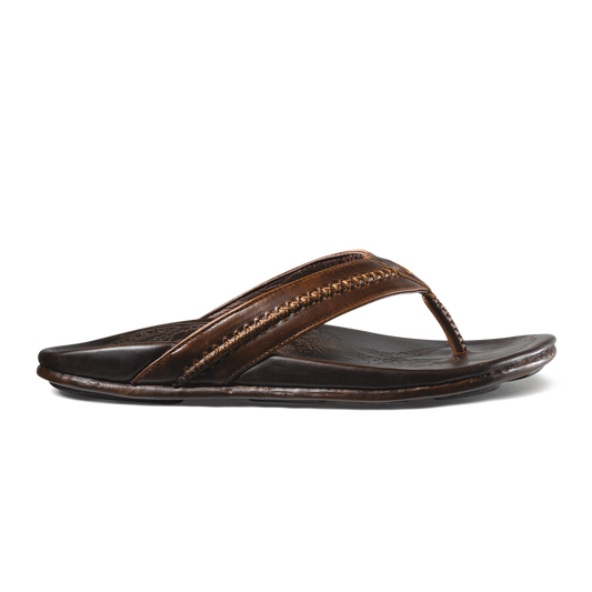 Men's Olukai Mea Ola, Dark Java, 10 D Medium