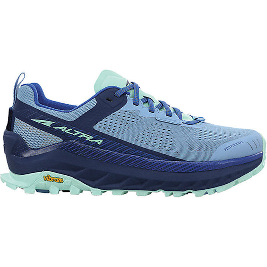 Women's Altra Olympus 4, Navy/Light Blue, 8.5 B Medium
