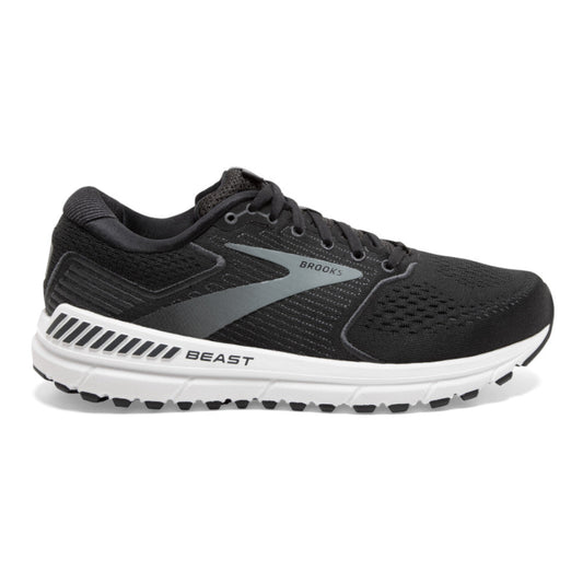 Men's Brooks Beast '20, Black/Ebony/Grey, 8.5 2E Wide