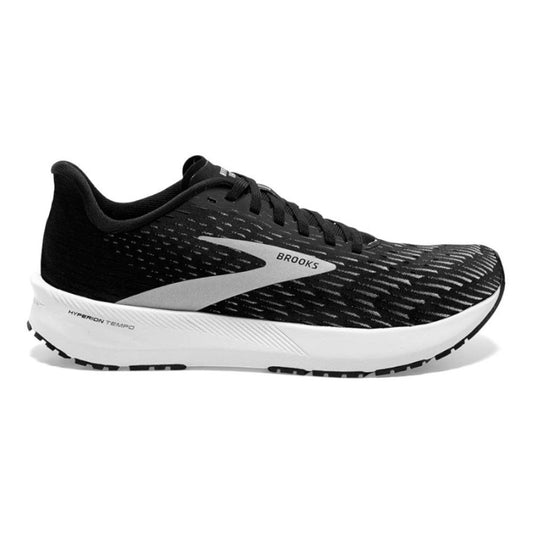 Men's Brooks Hyperion Tempo, Black/Silver/White, 11 D Medium