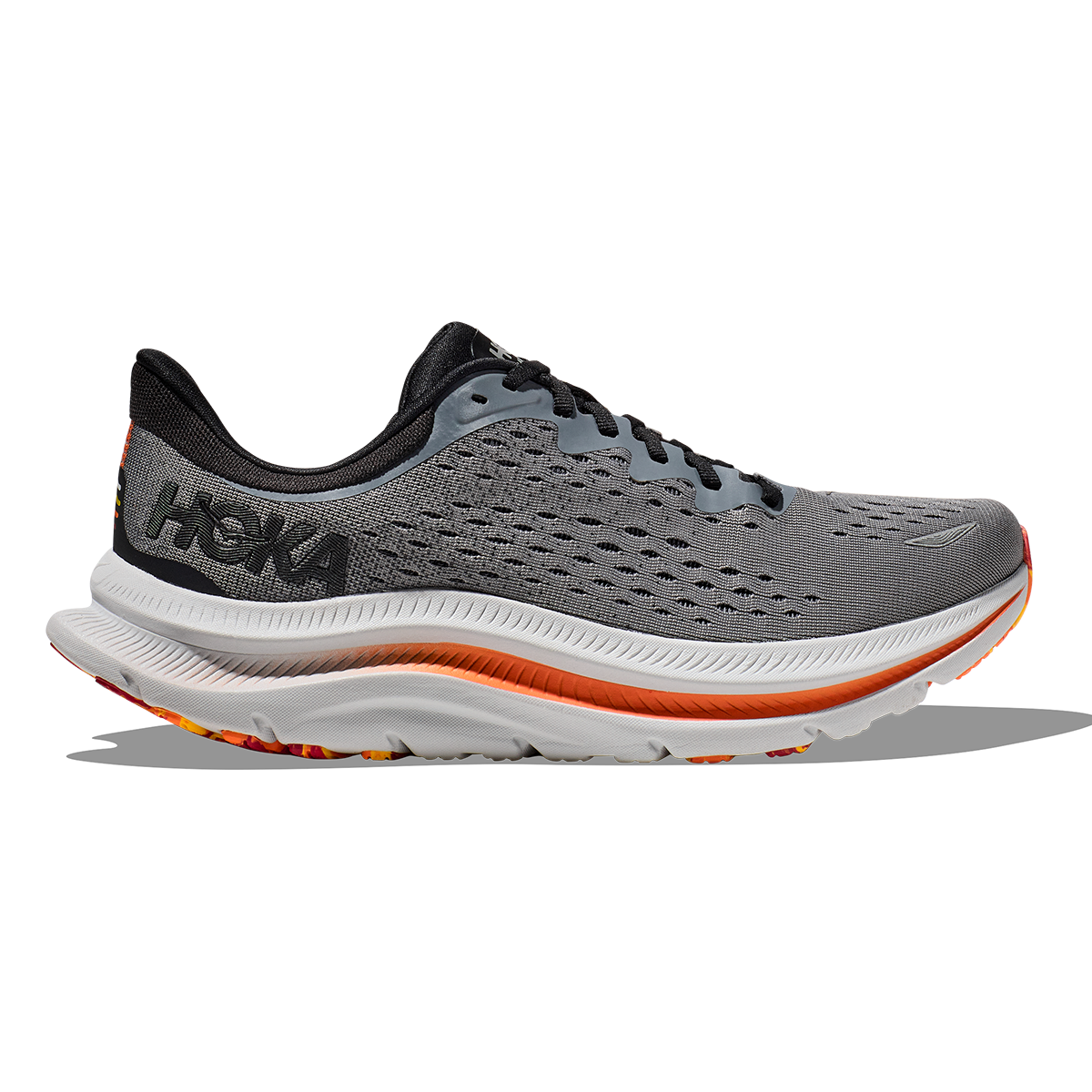 Men's Hoka One One Kawana, Black/Lunar Rock, 12.5 D Medium