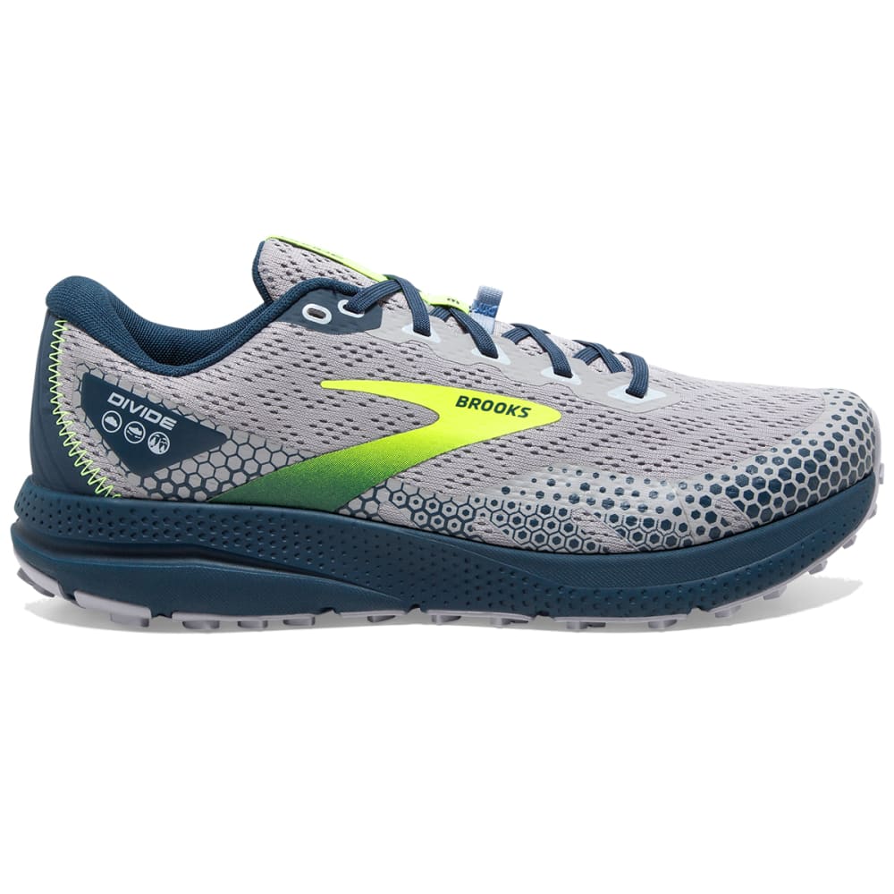 Men's Brooks Divide 3, Alloy/Titan/Nightlife, 11.5 D Medium