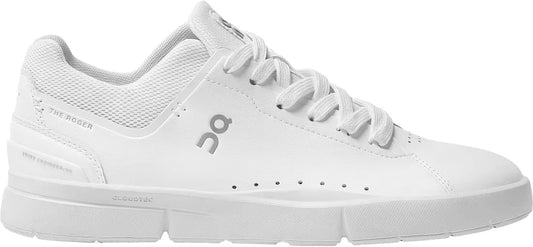 Women's On the Roger Advantage, All White, 7.5 B Medium