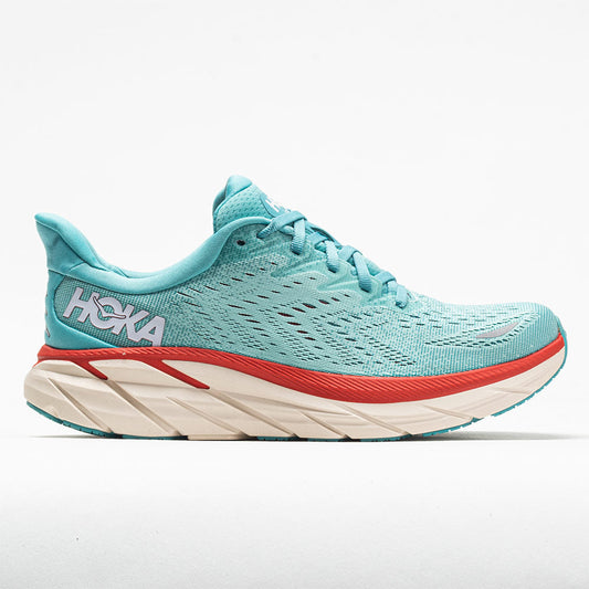 HOKA One One Clifton 8 Women's  Aquarelle/Eggshell Blue