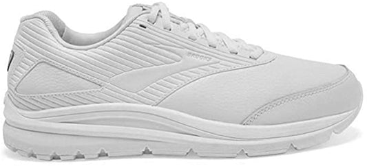 Women's Brooks Addiction Walker 2, White/White, 7.5 B Medium