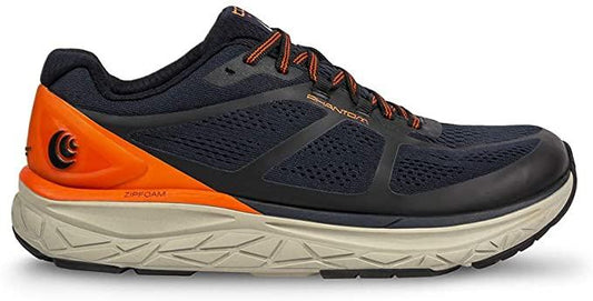Men's Topo Athletic Phantom, Navy/Orange, 11.5 D Medium