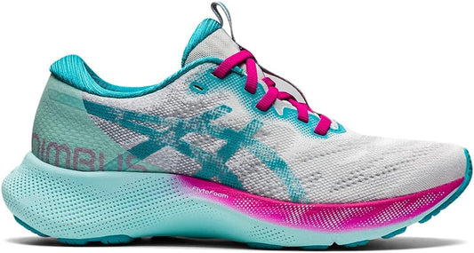Women's Asics GEL-Nimbus Lite 2, Polar Shade/Lagoon, 7.5 B Medium