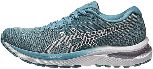 Women's Asics Gel-Cumulus 22, Smoke Blue/White, 7.5 B Medium