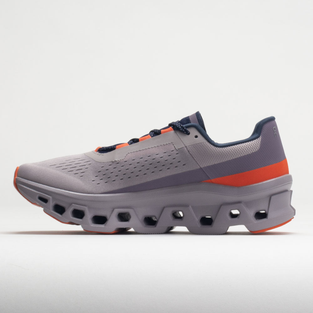 On Cloudmonster Men's  Pearl/Flame