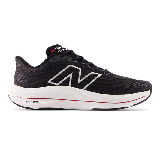 Men's New Balance FuelCell Walker Elite, Black/Team Red/Silver, 13 D Medium