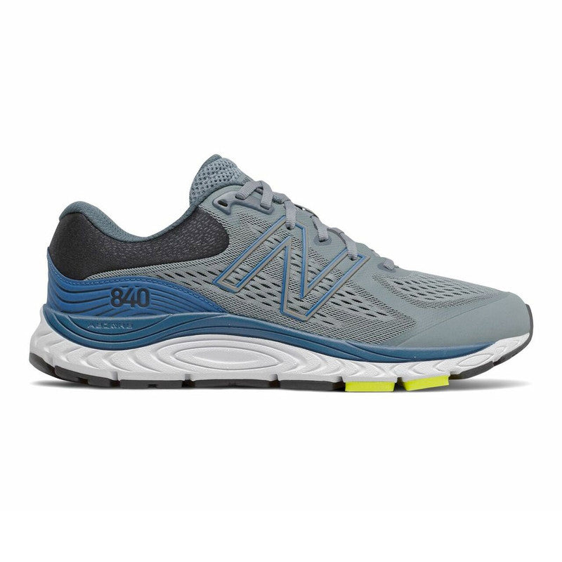 Men's New Balance Fresh Foam 840v5, Ocean Grey/Oxygen Blue, 10.5 D Medium