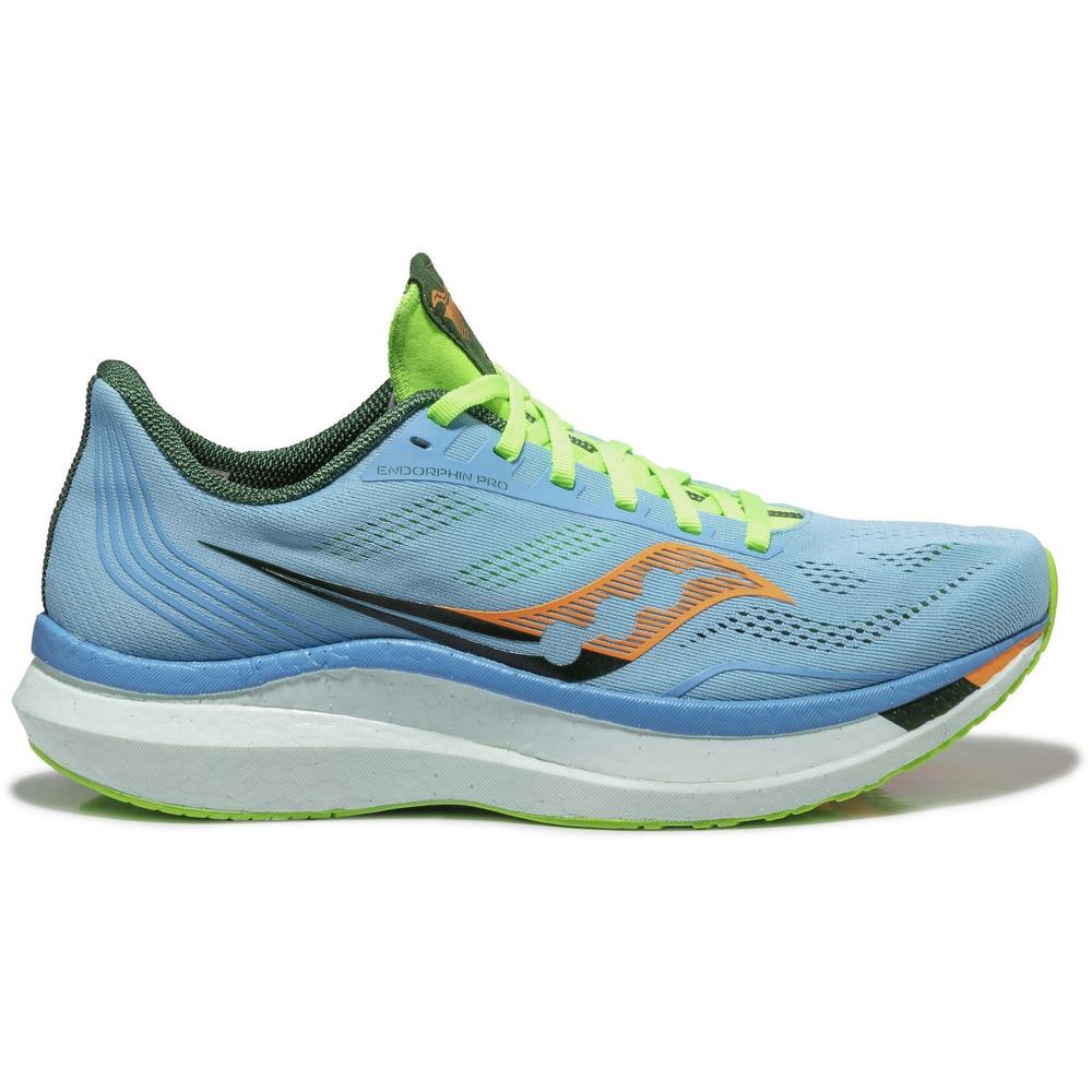 Men's Saucony Endorphin Pro, Future/Blue, 11.5 Medium
