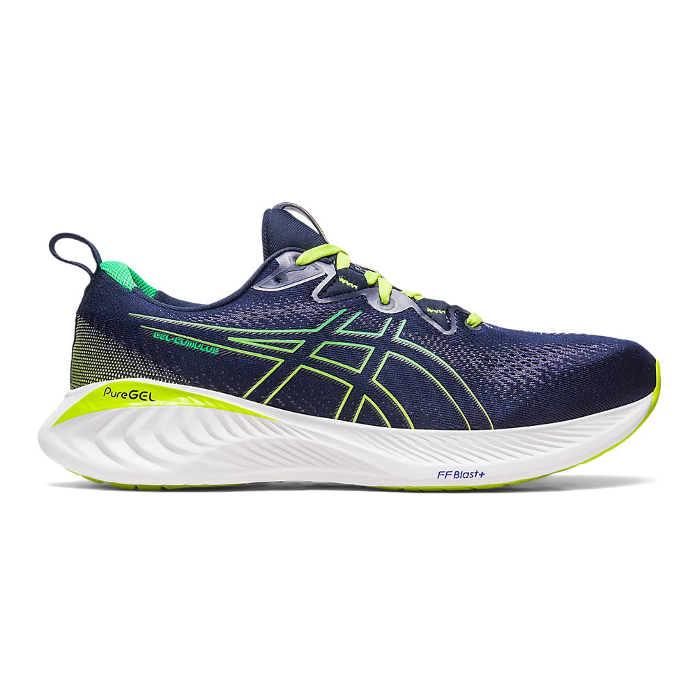 Men's Asics Gel-Cumulus 25, Midnight/Cilantro, 10.5 D Medium