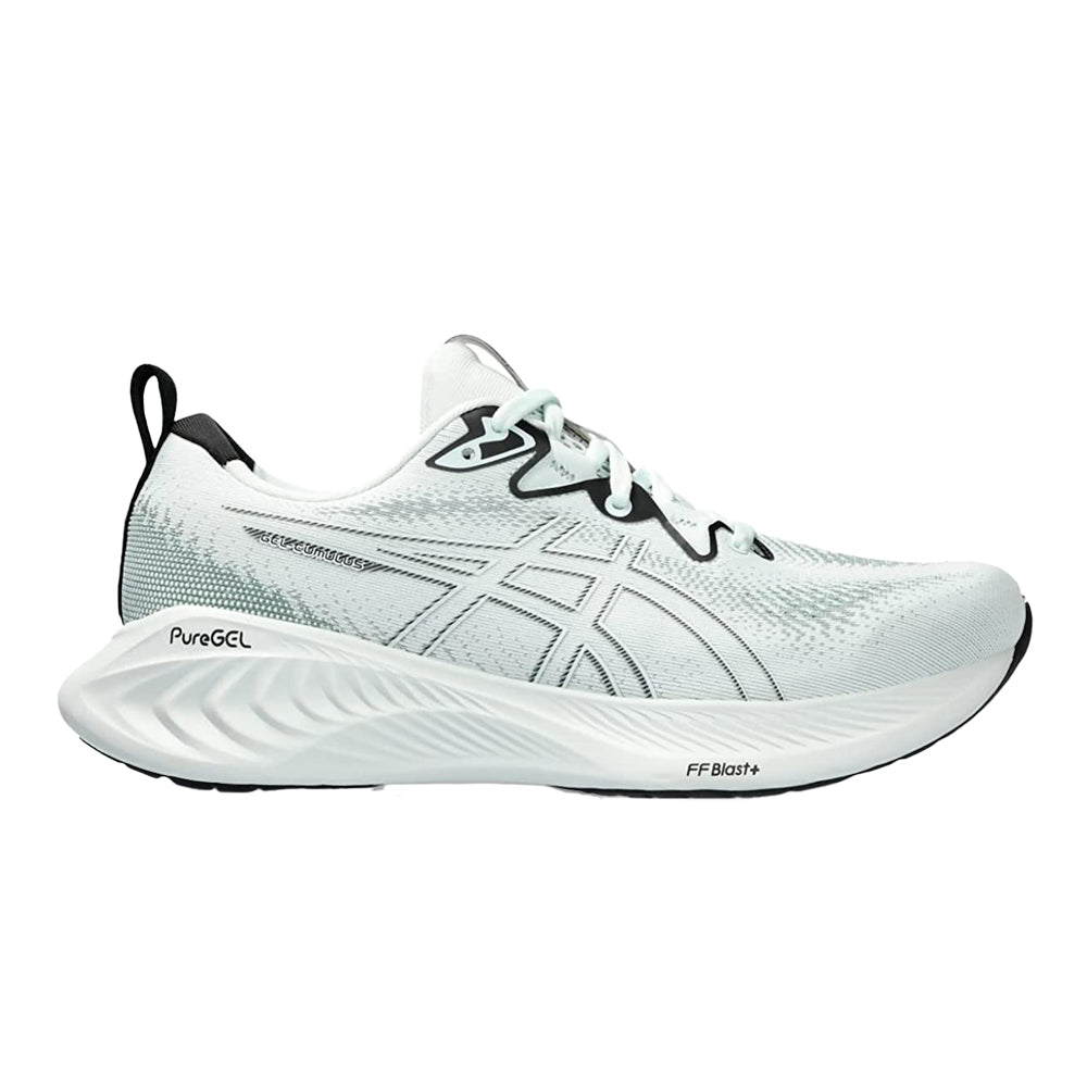 Men's Asics Gel-Cumulus 25, Pure Aqua/White, 12 D Medium