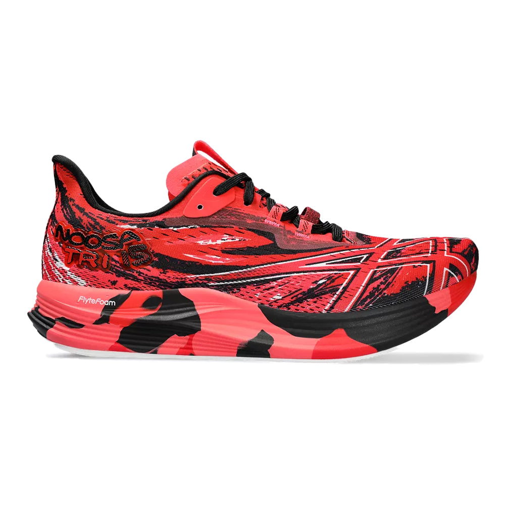 Men's Asics Noosa Tri 15, Electric Red/Diva Pink, 11 D Medium