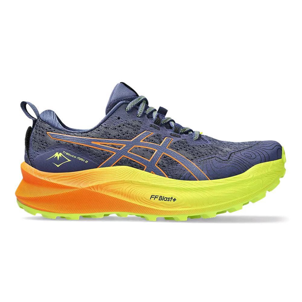 Men's Asics Trabuco Max 2, Deep Ocean/Bright Orange, 11.5 D Medium