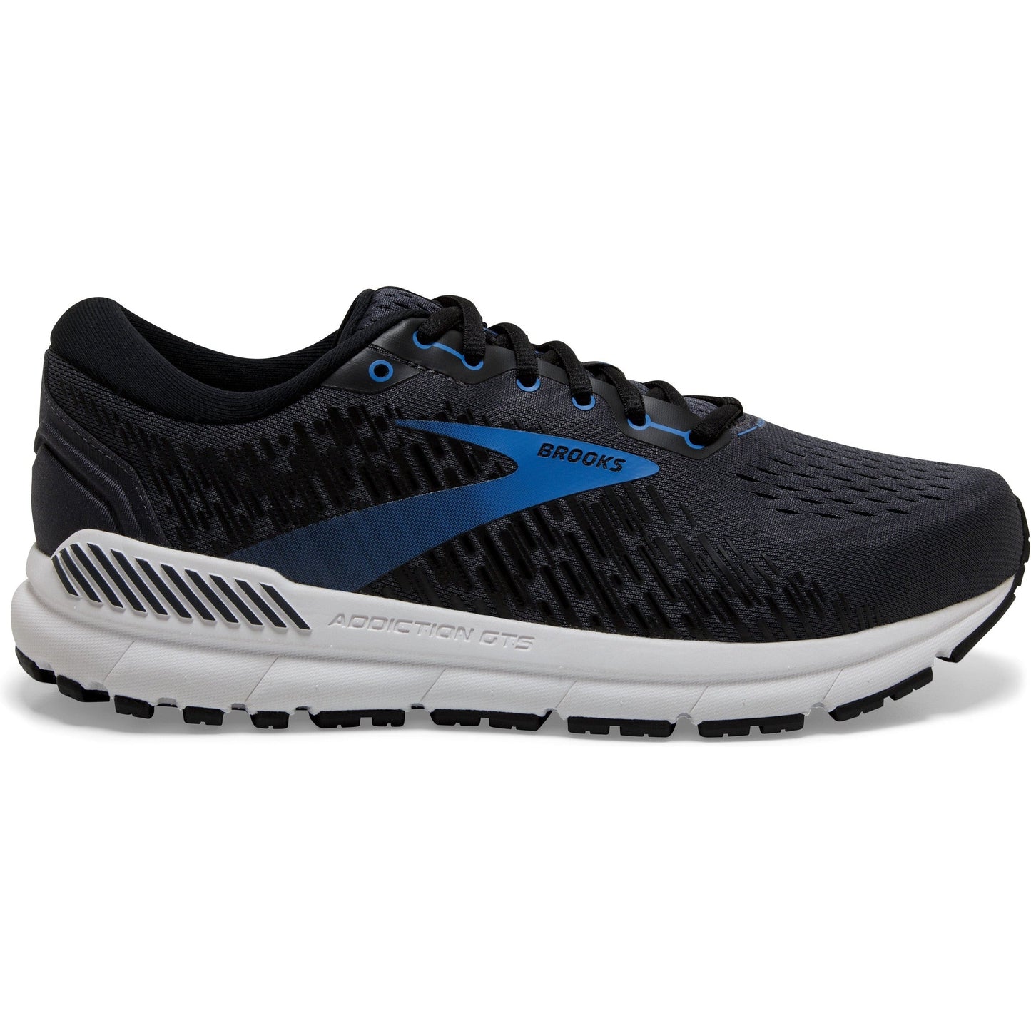 Men's Brooks Addiction GTS 15, India Ink/Black/Blue, 15 D Medium
