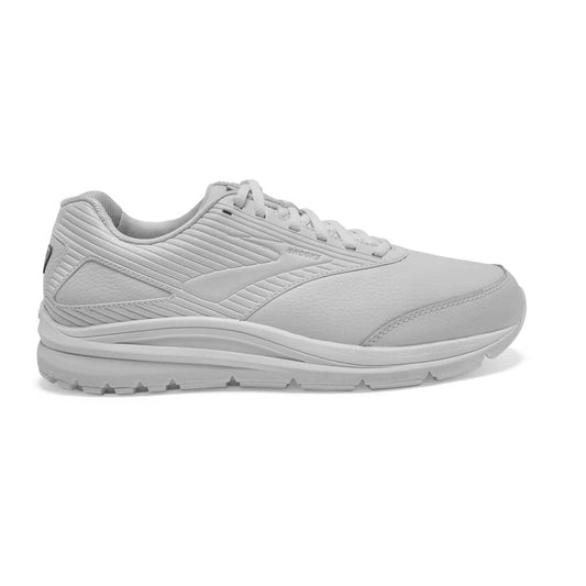 Men's Brooks Addiction Walker 2, White/White, 12 2E Wide