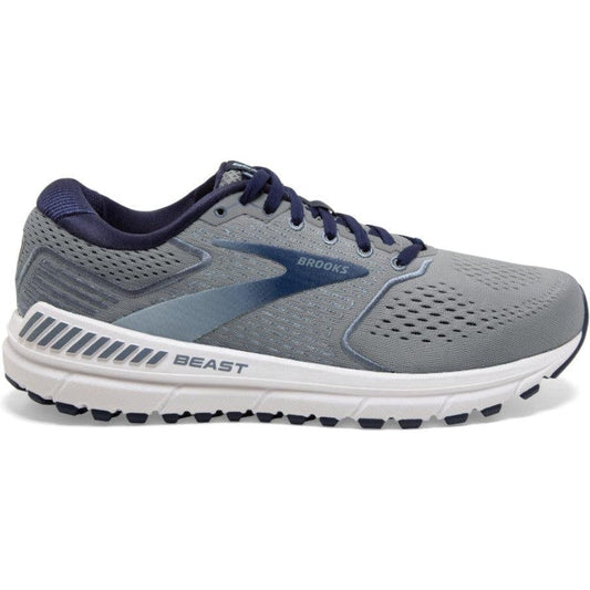 Men's Brooks Beast '20, Blue/Grey/Peacoat, 11 2E Wide