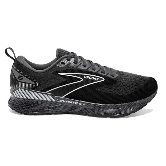 Men's Brooks Levitate GTS 6, Blackened Pearl/Ebony/White, 10.5 D Medium