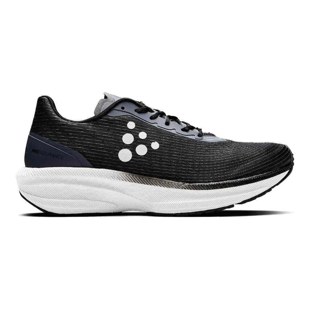 Men's Craft Pro Endur Distance, Black-White, 12.5 D Medium
