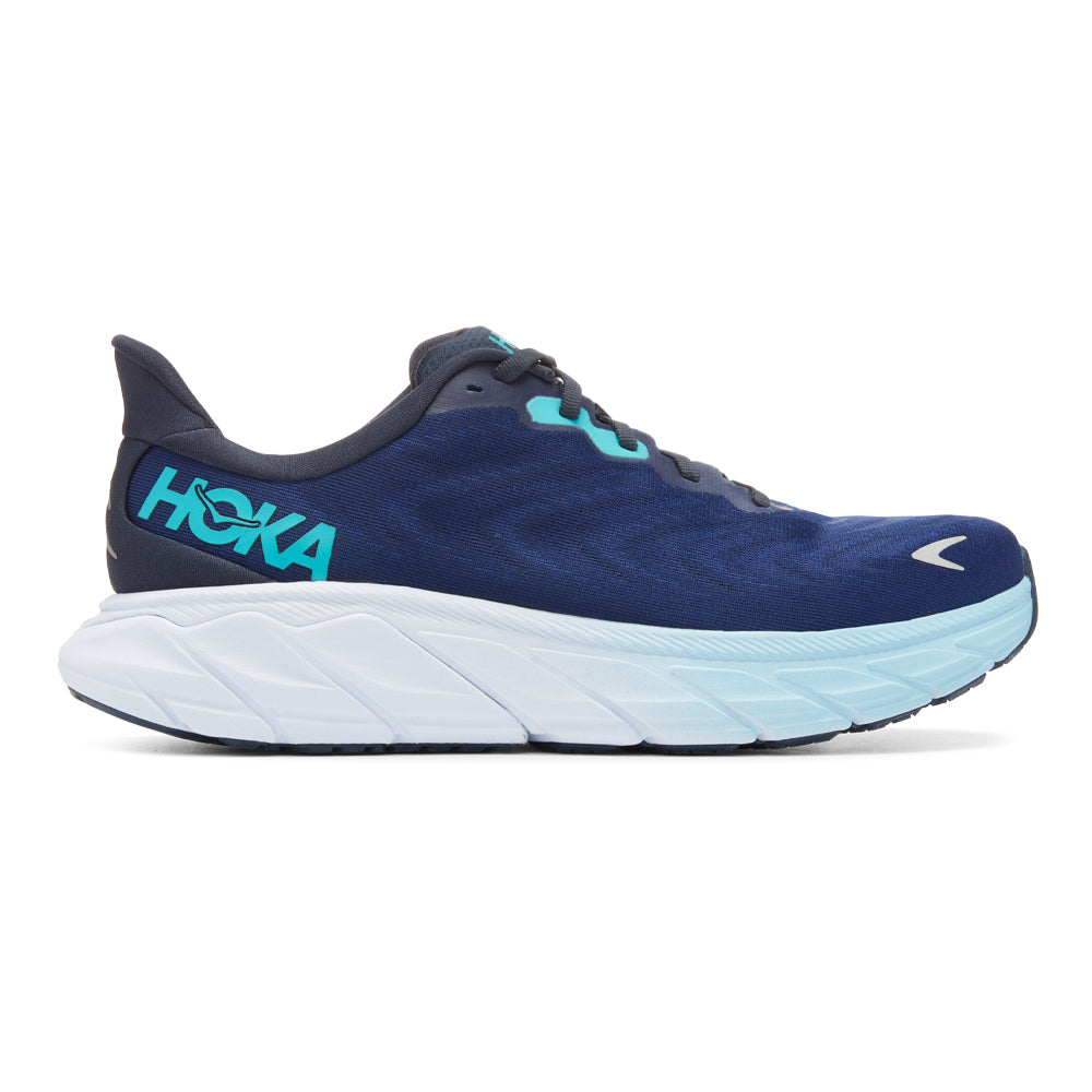 Men's Hoka One One Arahi 6, Outer Space/Bellwether Blue, 12 D Medium