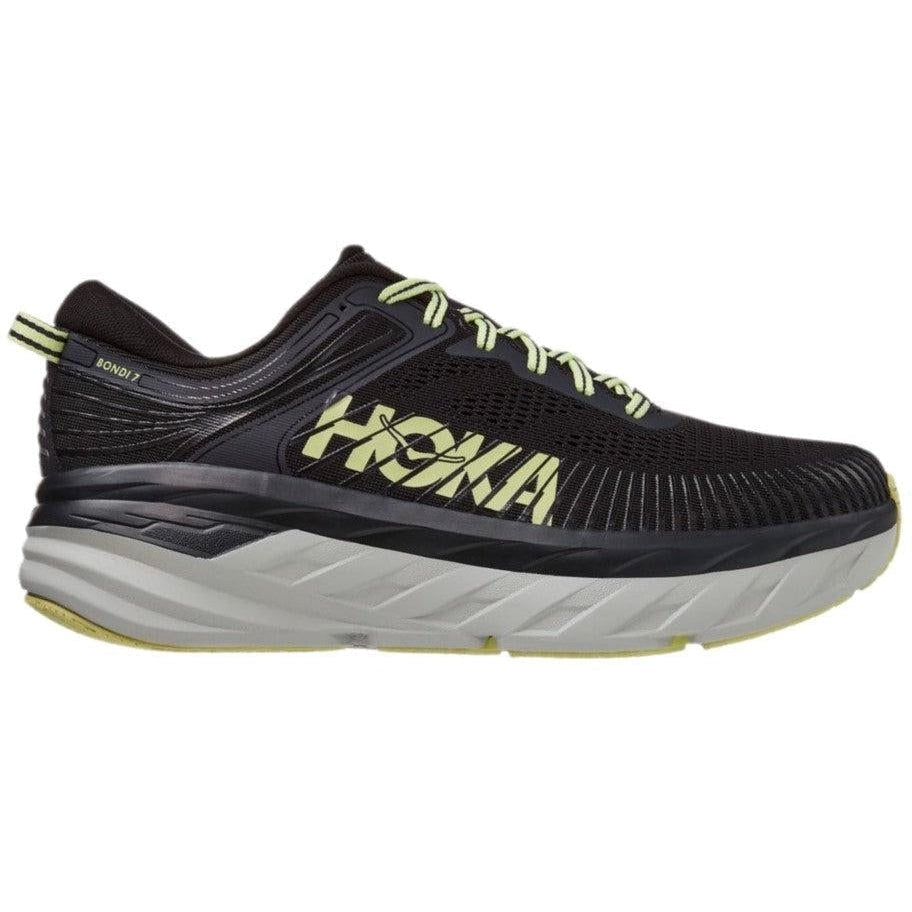 Men's Hoka One One Bondi 7, Blue Graphite/Butterfly, 9 D Medium