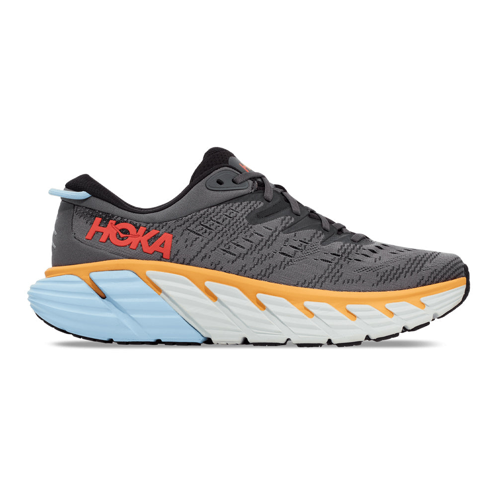 Men's Hoka One One Gaviota 4, Castlerock/Anthracite, 10 D Medium