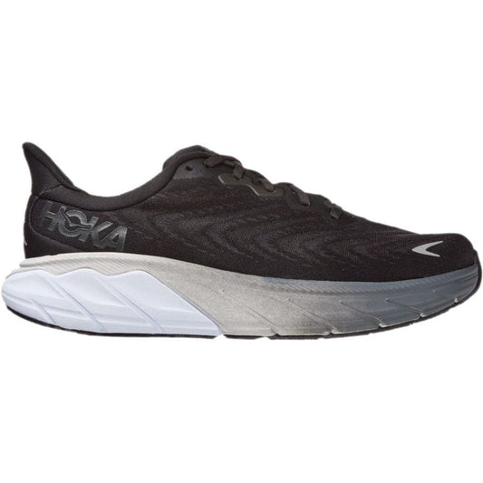 Men's Hoka One One Arahi 6, Black/White, 10 2E Wide