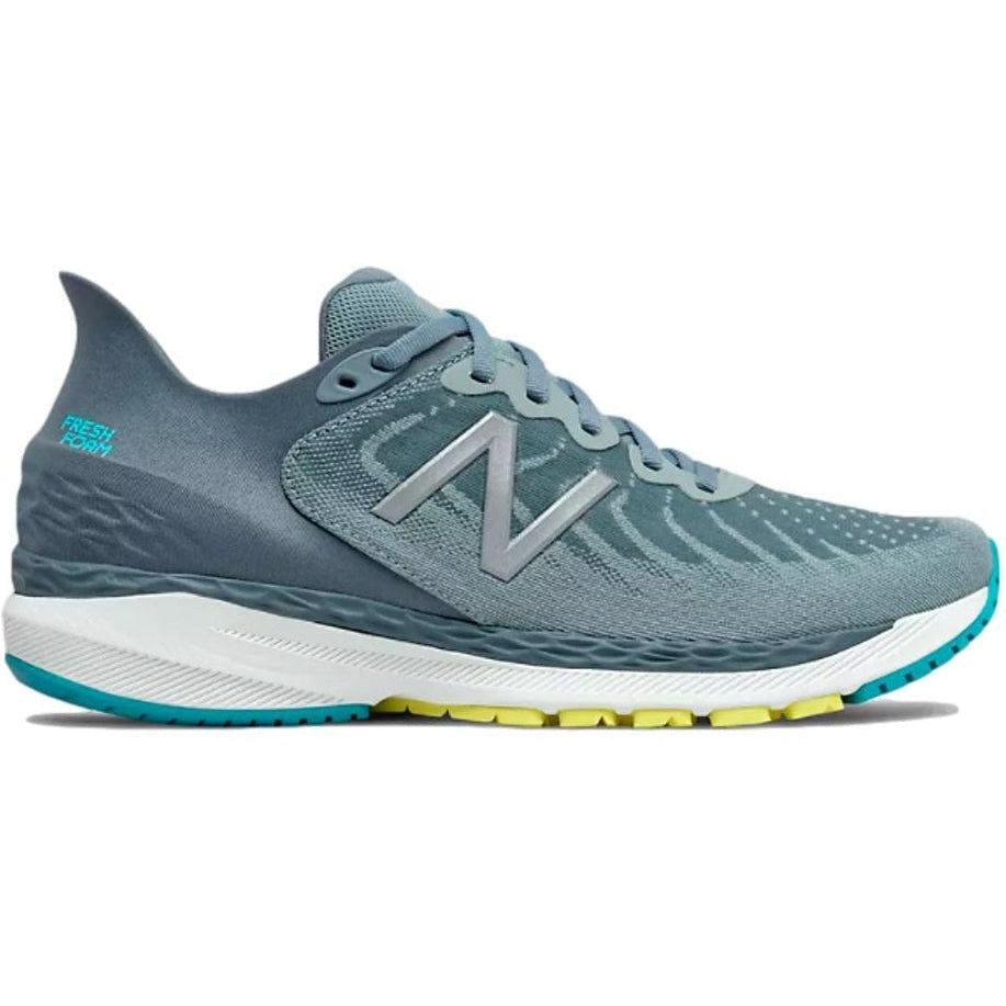 Men's New Balance Fresh Foam 860 v11, Ocean Grey/Virtual Sky, 10.5 2E Wide