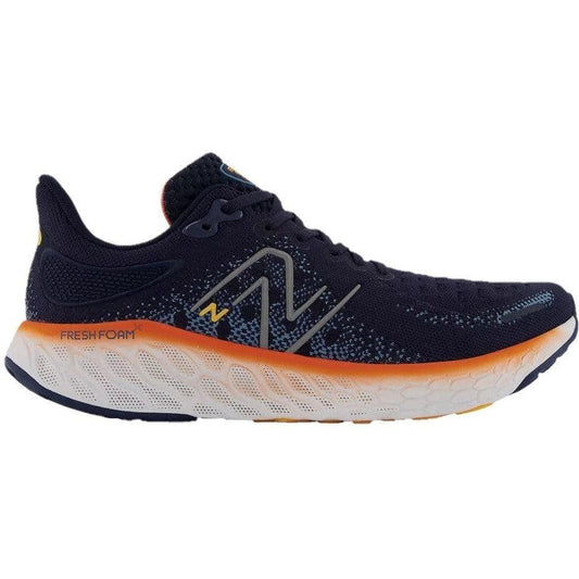 Men's New Balance Fresh Foam X 1080v12, Eclipse/Vibrant Orange, 12 D Medium