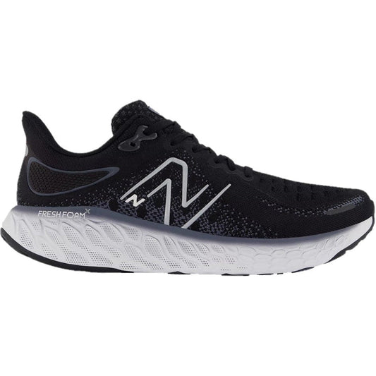 Men's New Balance Fresh Foam X 1080v12, Black/Thunder/White, 12 D Medium