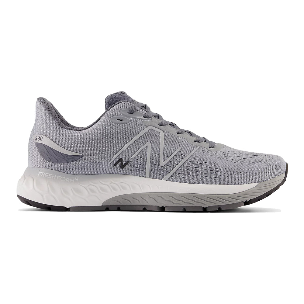 Men's New Balance Fresh Foam X 880v12, Steel, 9 D Medium
