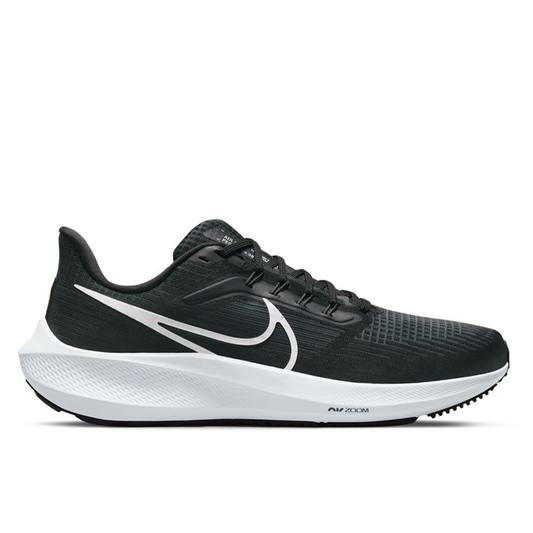 Men's Nike Air Zoom Pegasus 39, Black/White-Dk Smoke Grey, 14 D Medium