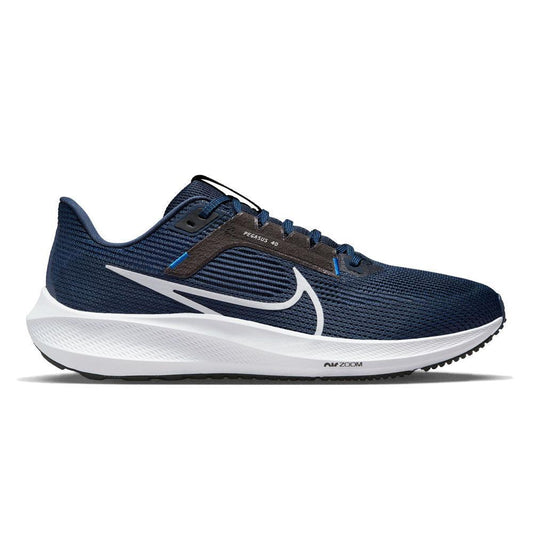 Men's Nike Pegasus 40, Midnight Navy/Pure Platinum-Black, 11 D Medium