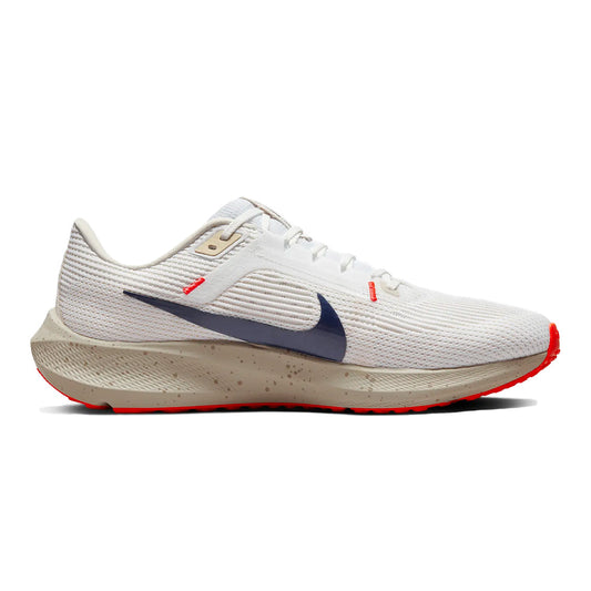 Men's Nike Pegasus 40, White/Obsidian-Lt Orewood Brn-Phantom, 10.5 D Medium