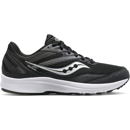 Men's Saucony Cohesion 15, Black/White, 9 2E Wide