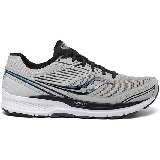 Men's Saucony Echelon 8, Alloy/Black, 9.5 D Medium