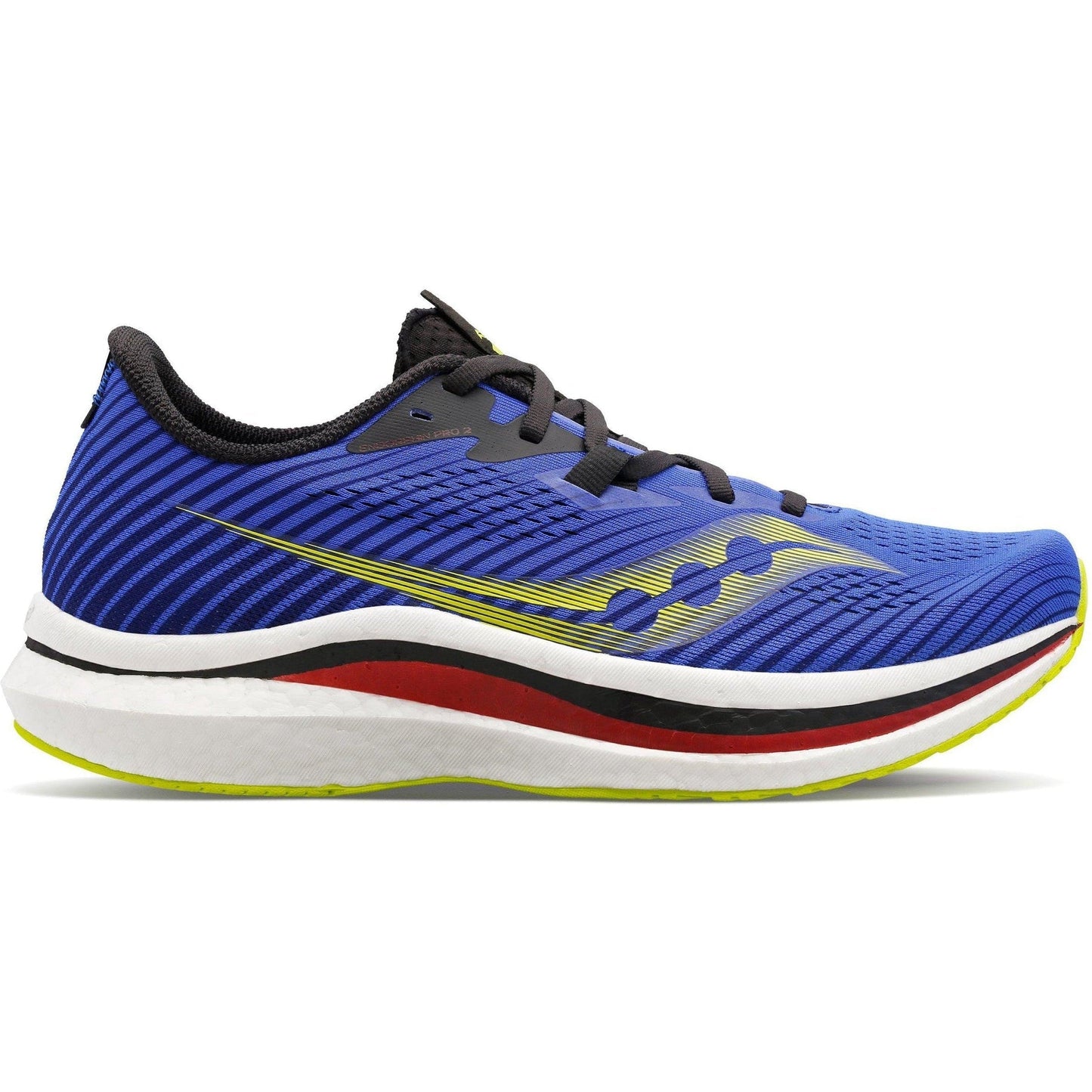 Men's Saucony Endorphin Pro 2, BLUE RAZ/ACID, 10 D Medium