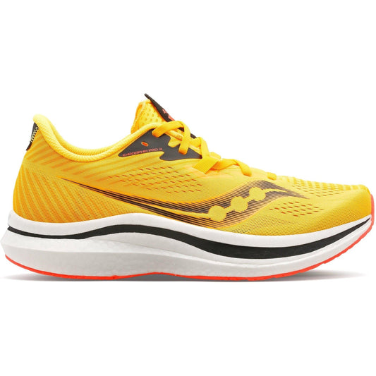 Men's Saucony Endorphin Pro 2, ViZiGold/ViZiRed, 13 D Medium