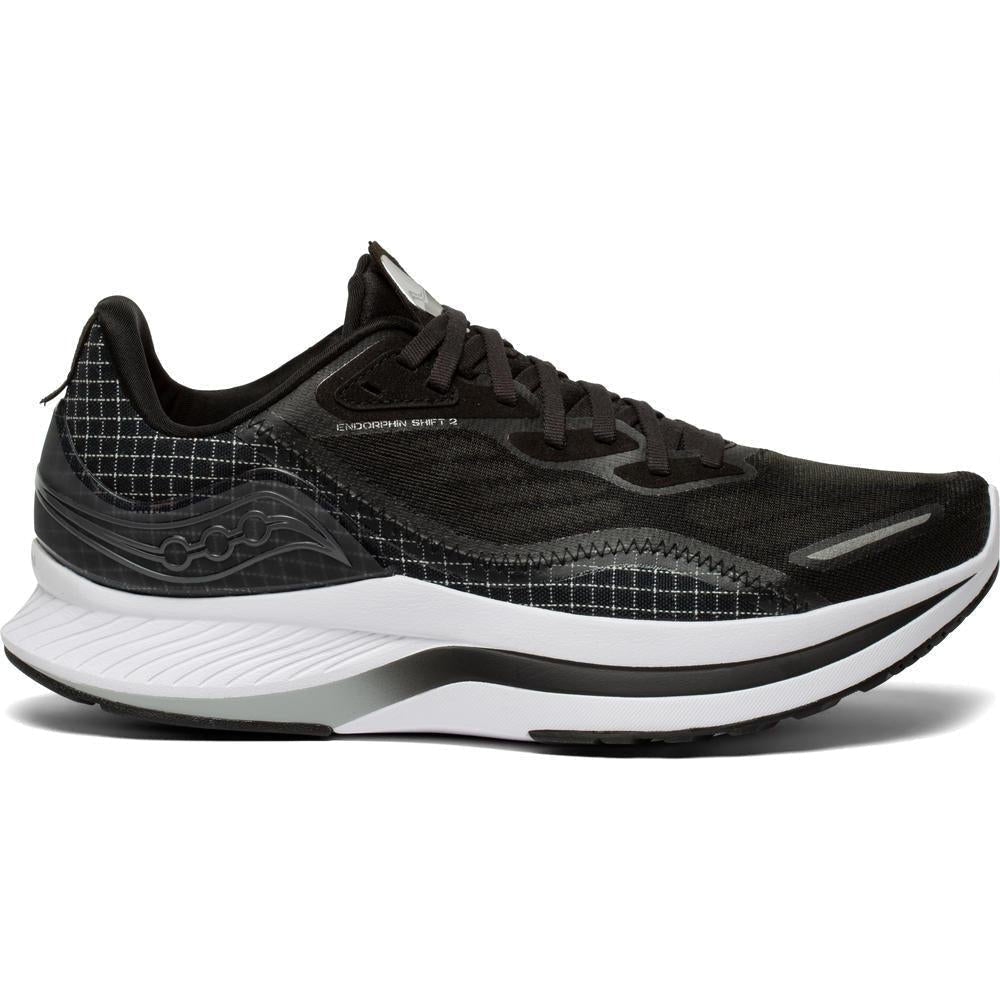 Men's Saucony Endorphin Shift 2, Black/White, 11.5 D Medium