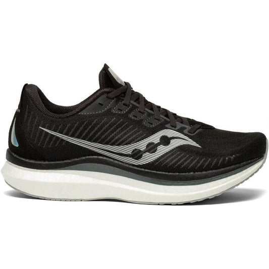 Men's Saucony Endorphin Speed 2, Black/Shadow, 7 D Medium