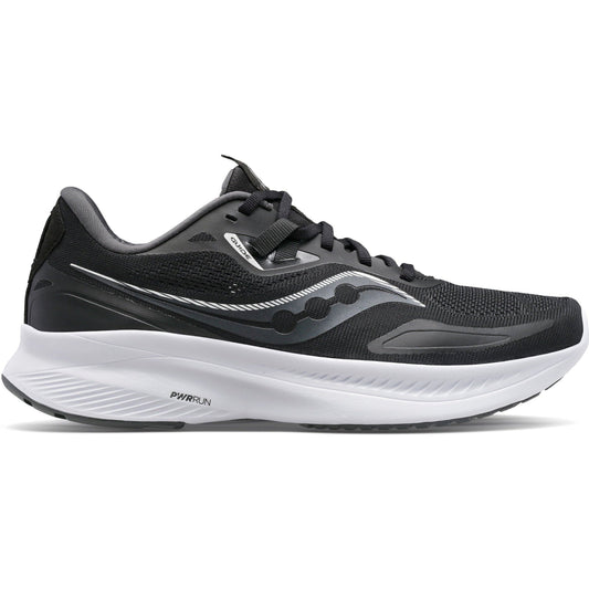 Men's Saucony Guide 15, Black/White, 9 D Medium