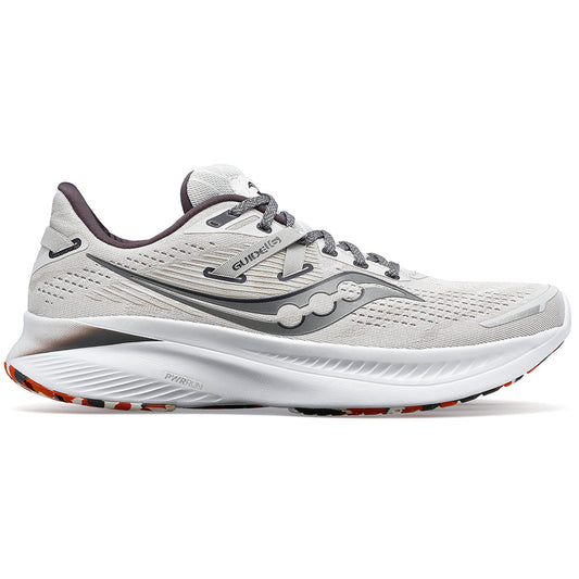 Men's Saucony Guide 16, Fog/Lava, 10 D Medium