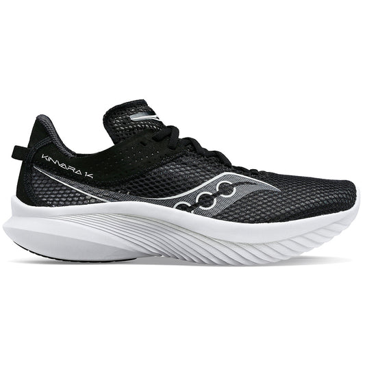 Men's Saucony Kinvara 14, Black/White, 10.5 D Medium