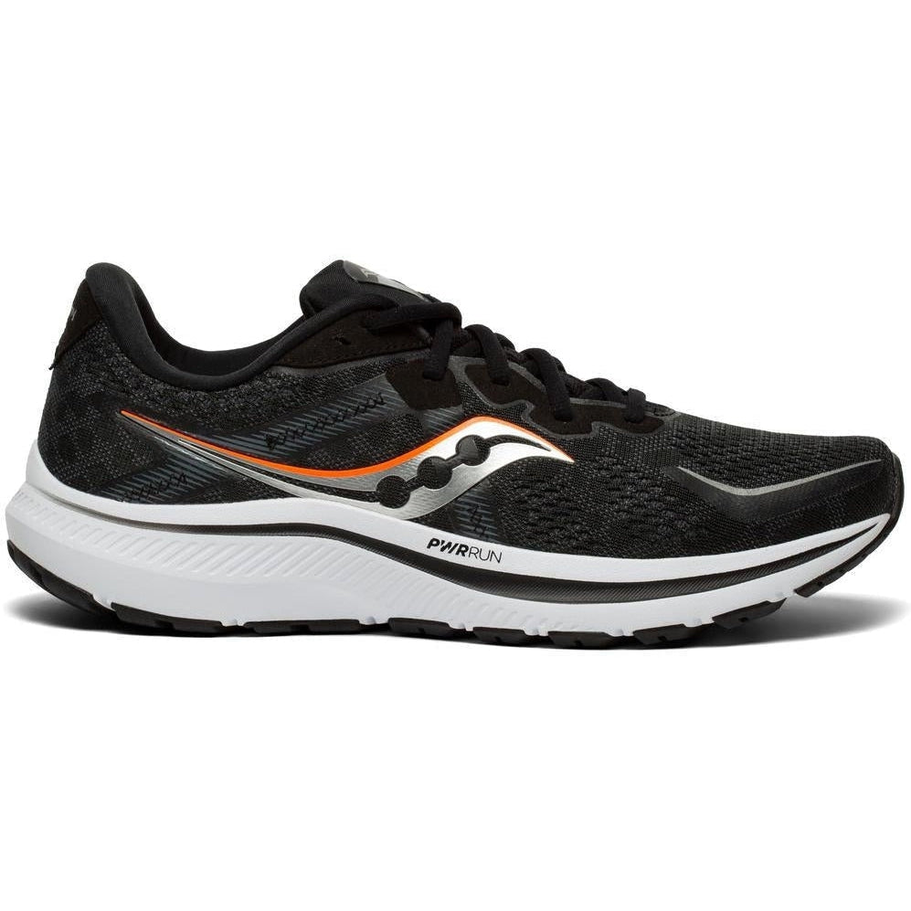 Men's Saucony Omni 20, Black/White, 11.5 D Medium