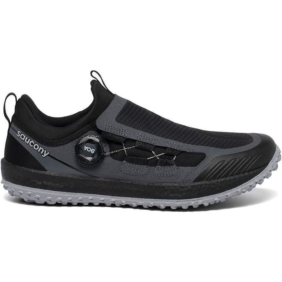 Men's Saucony Switchback 2, Black/Charcoal, 11 D Medium