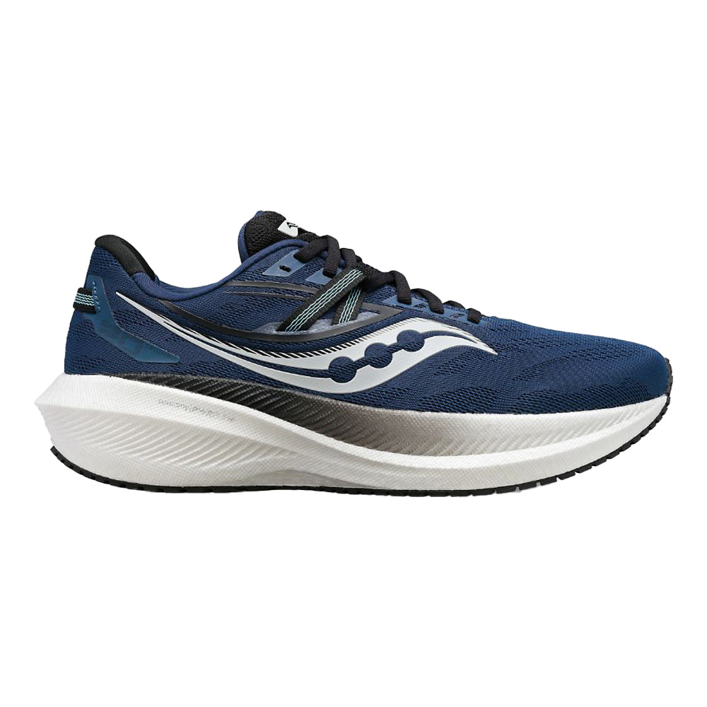 Men's Saucony Triumph 20, Twilight/Black, 11 2E Wide