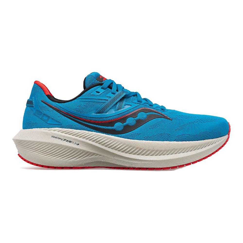 Men's Saucony Triumph 20, Ocean/Redrock, 12 2E Wide